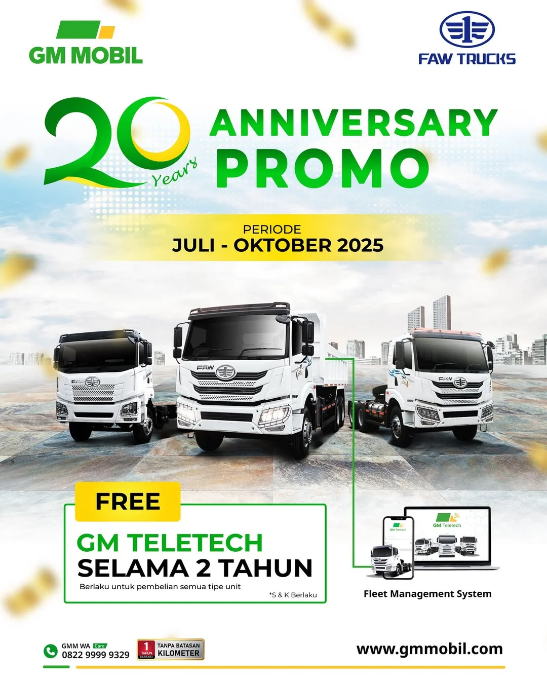 Promo Aniversary GM Mobil